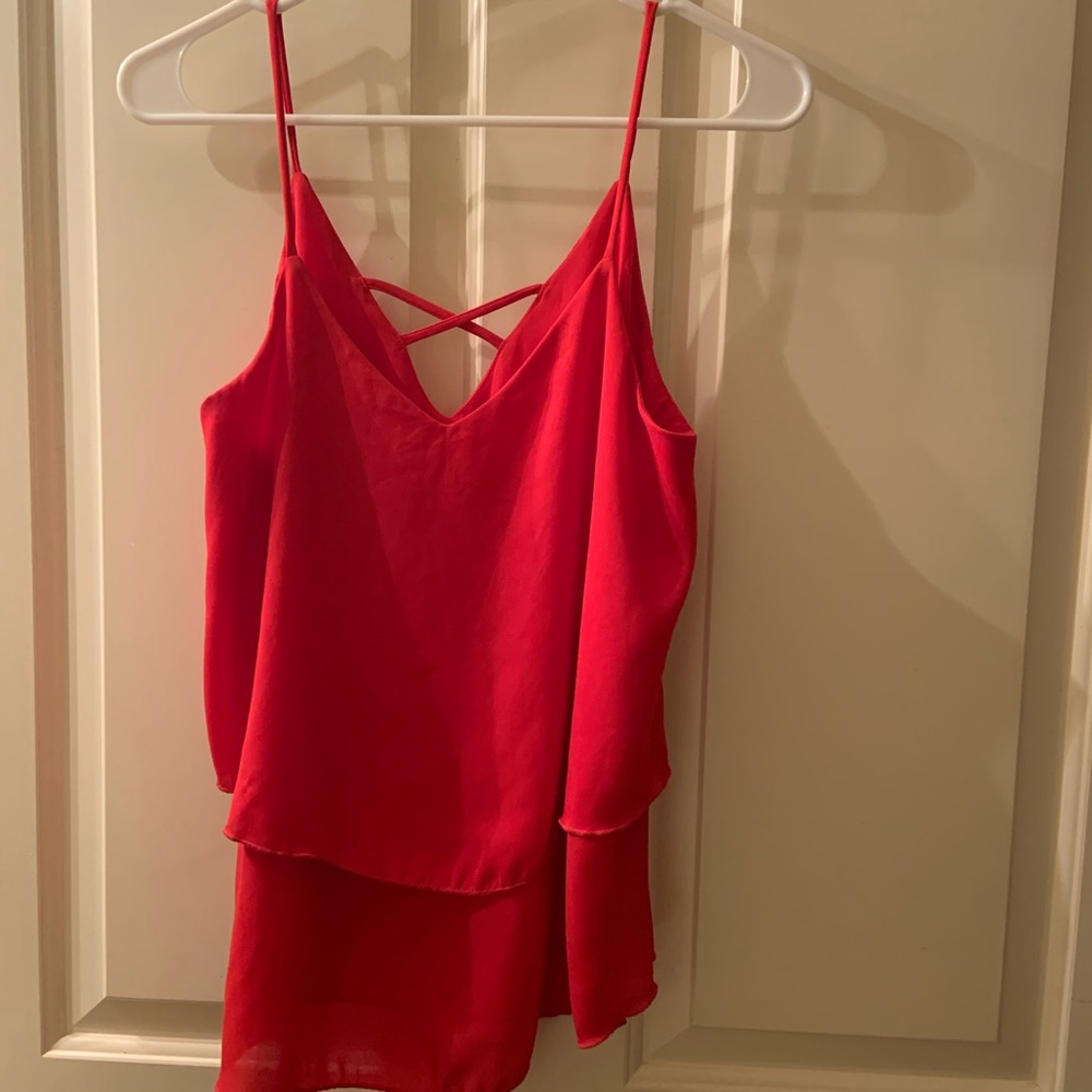 Princess Polly Red Tank Top